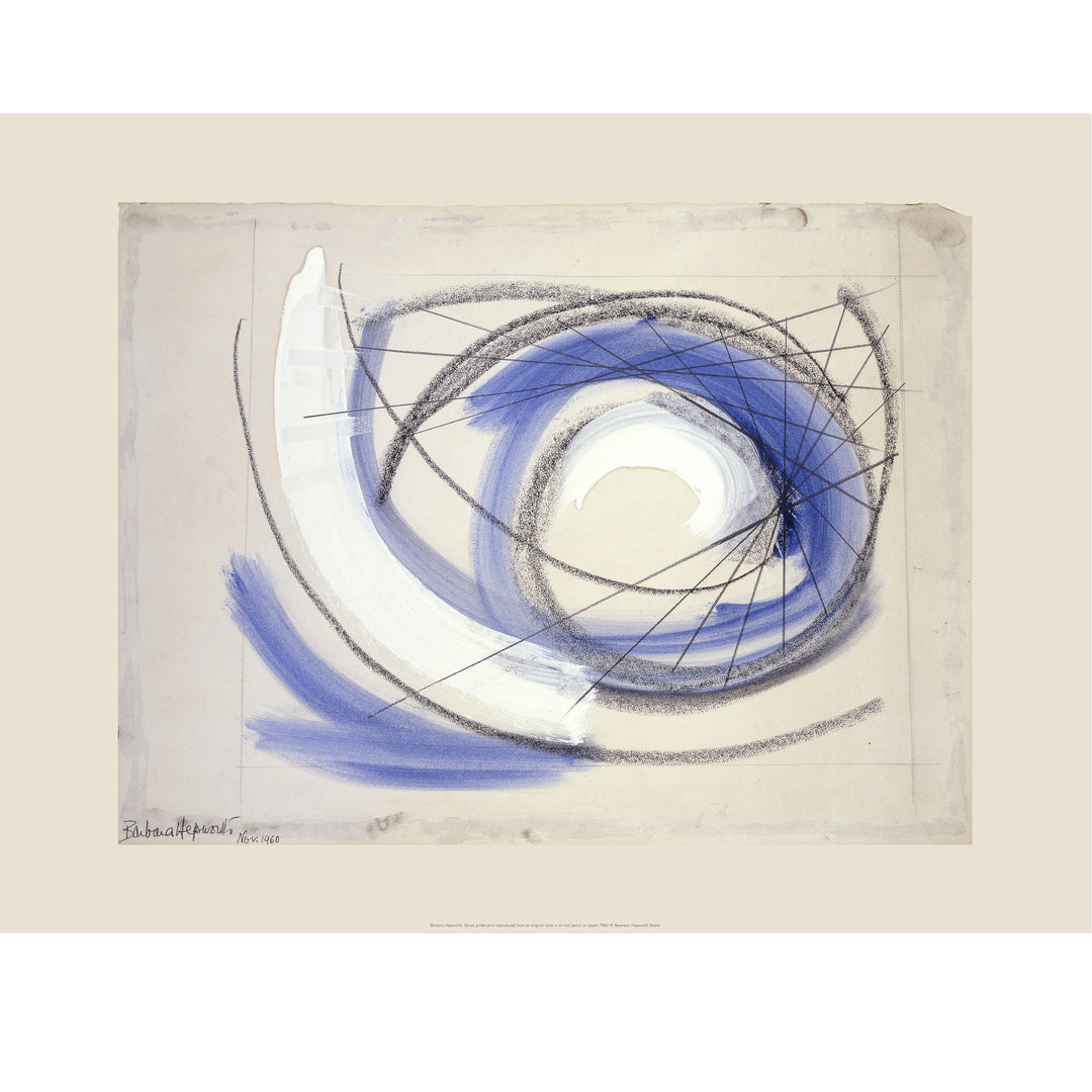 Spiral Print by Barbara Hepworth