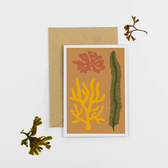 Seaweed Card Yellow