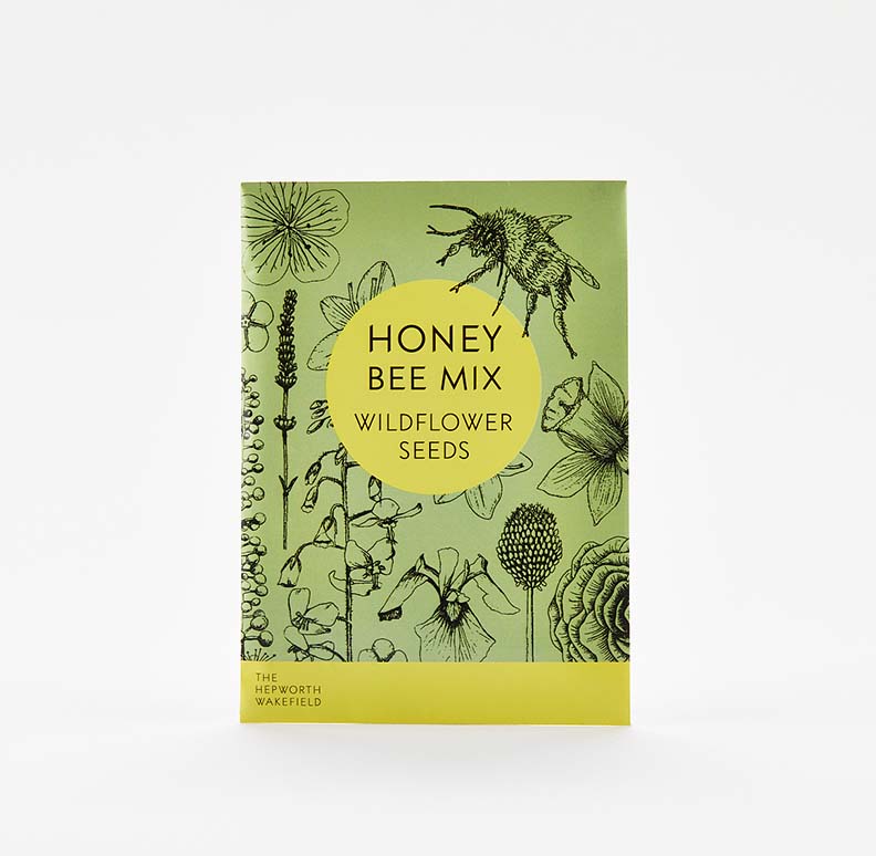 The Hepworth Wakefield Honey Bee Seed Packet Mix