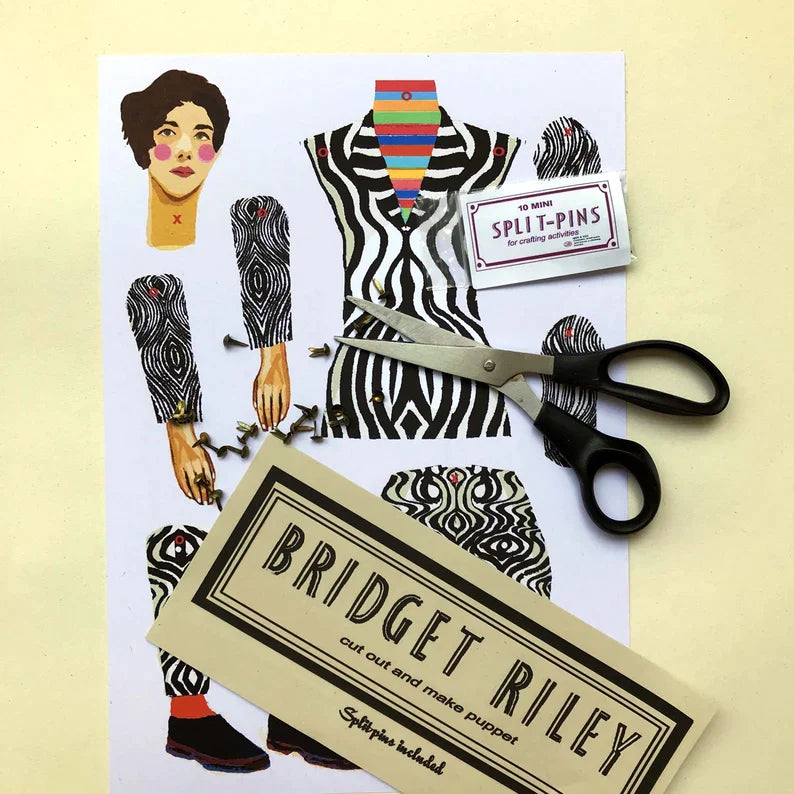 Bridget Riley Puppet Kit