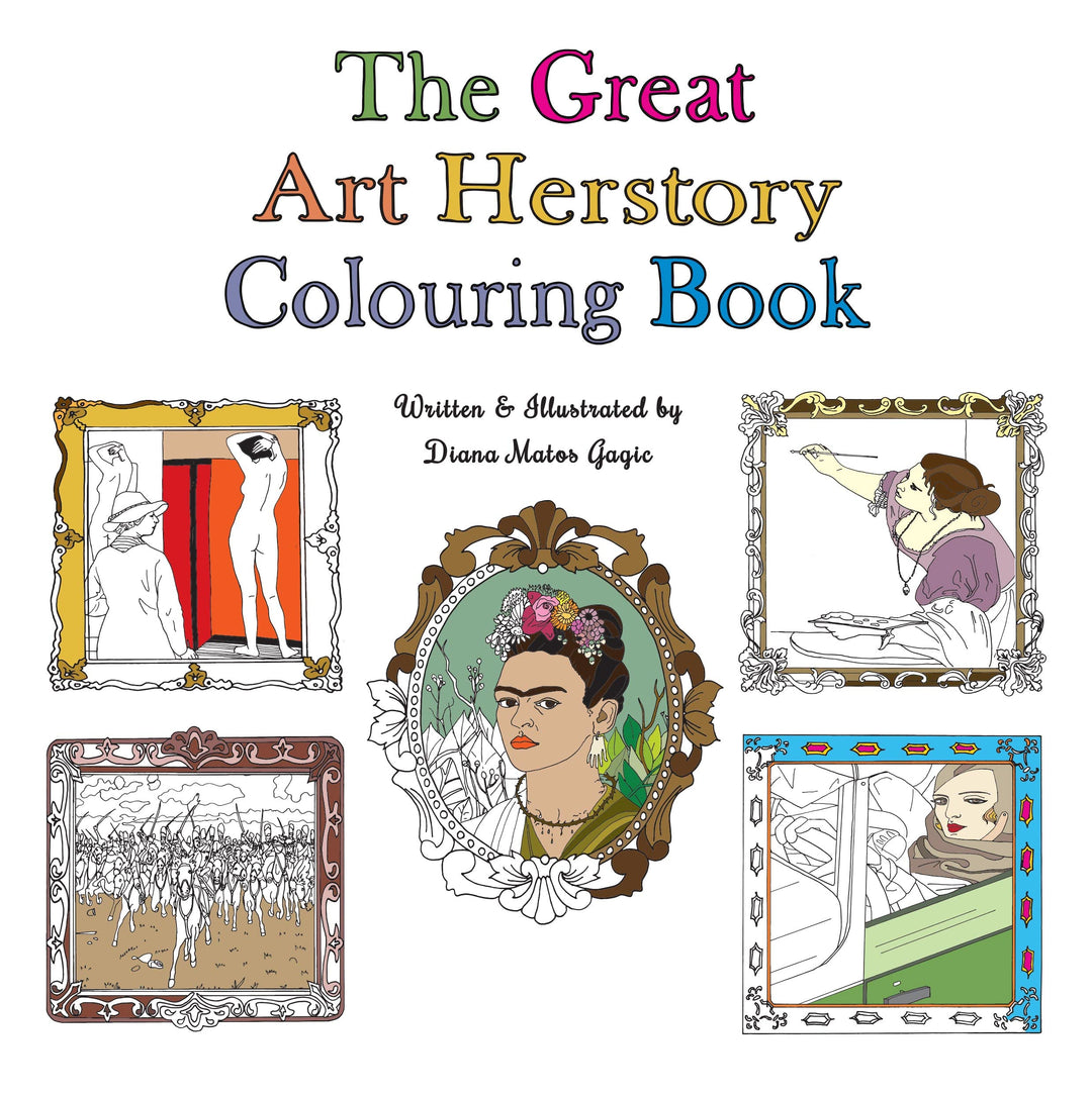 The Great Art Herstory Colouring Book