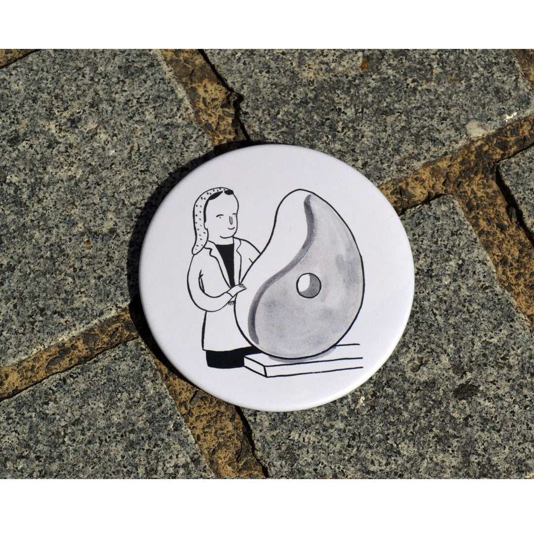 Barbara Hepworth Magnet by Alex Sickling