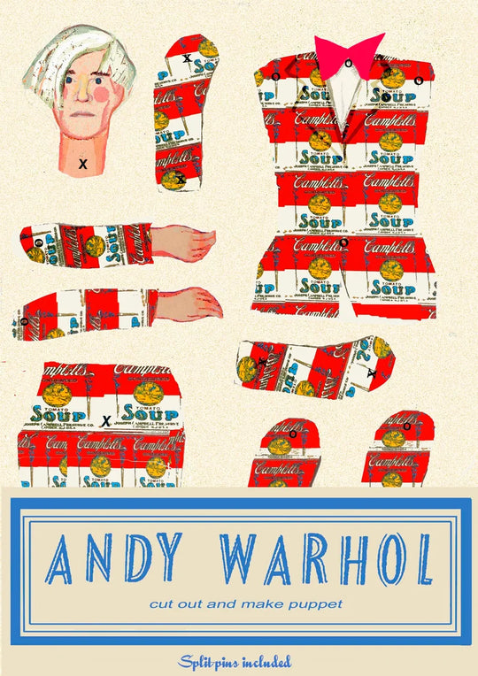 Andy Warhol Puppet Kit