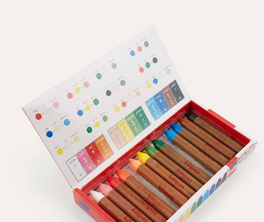 Kitpas Crayons Medium 12 Colours