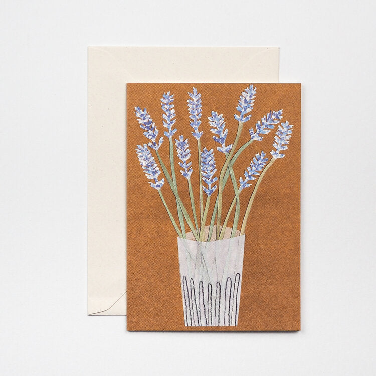Lavender Greetings Card
