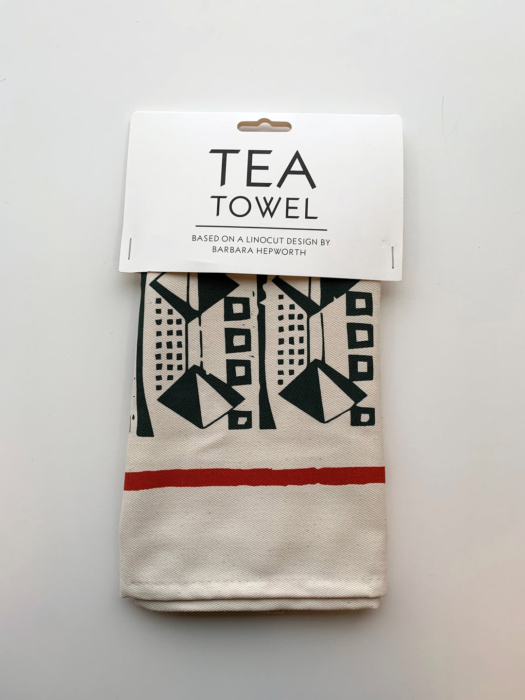 Barbara Hepworth Linocut Tea Towel