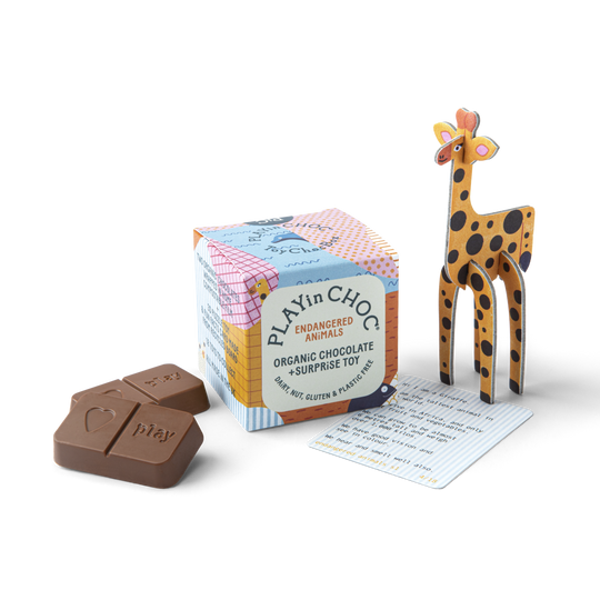 Endangered Animal Toy Choc Box