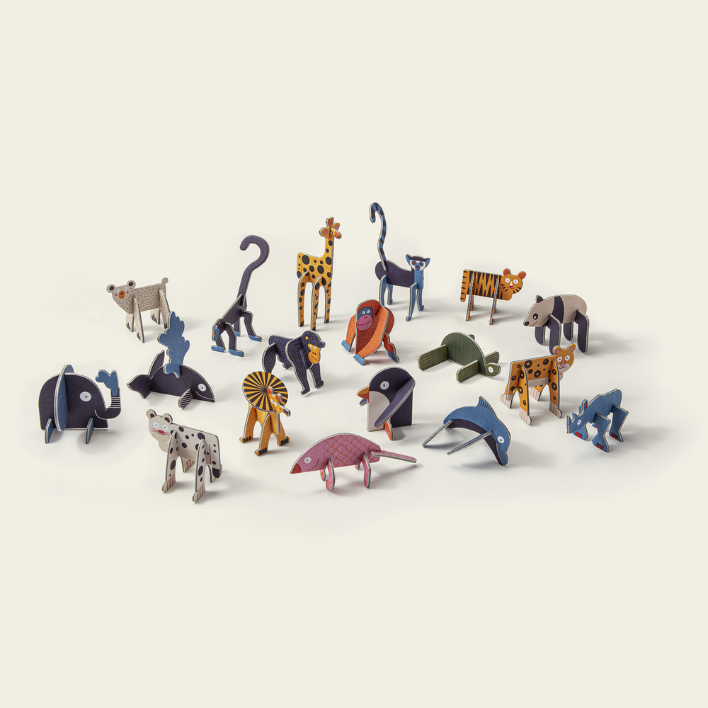 Endangered Animal Toy Choc Box