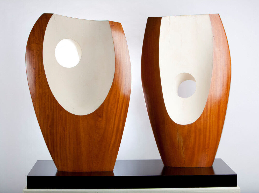 Barbara Hepworth, Two Forms with White (Greek)