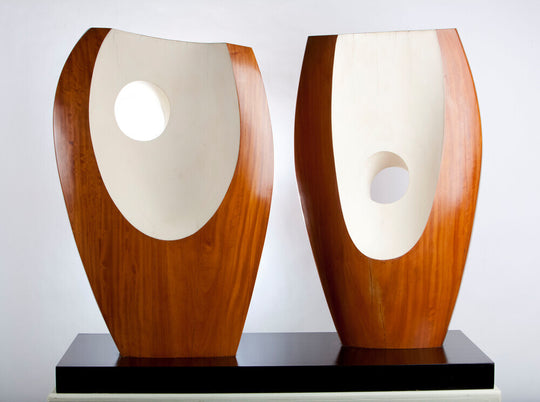 Barbara Hepworth, Two Forms with White (Greek)