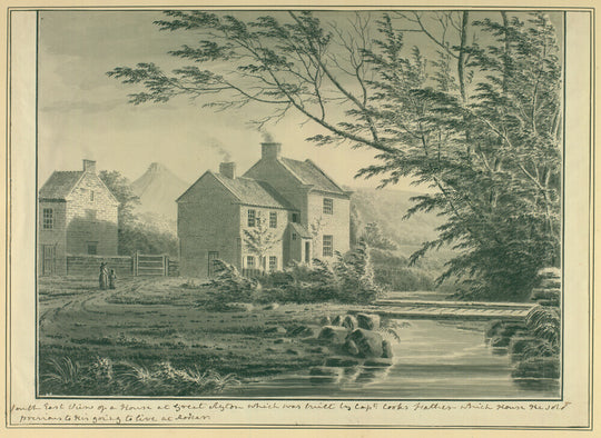 George Cuit, Capt. Cook's Father's House at Great Ayton, n.d.