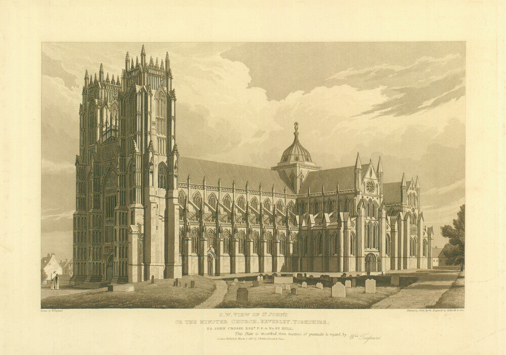 South West View of Beverley Minster