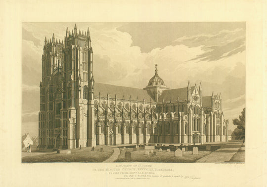 South West View of Beverley Minster