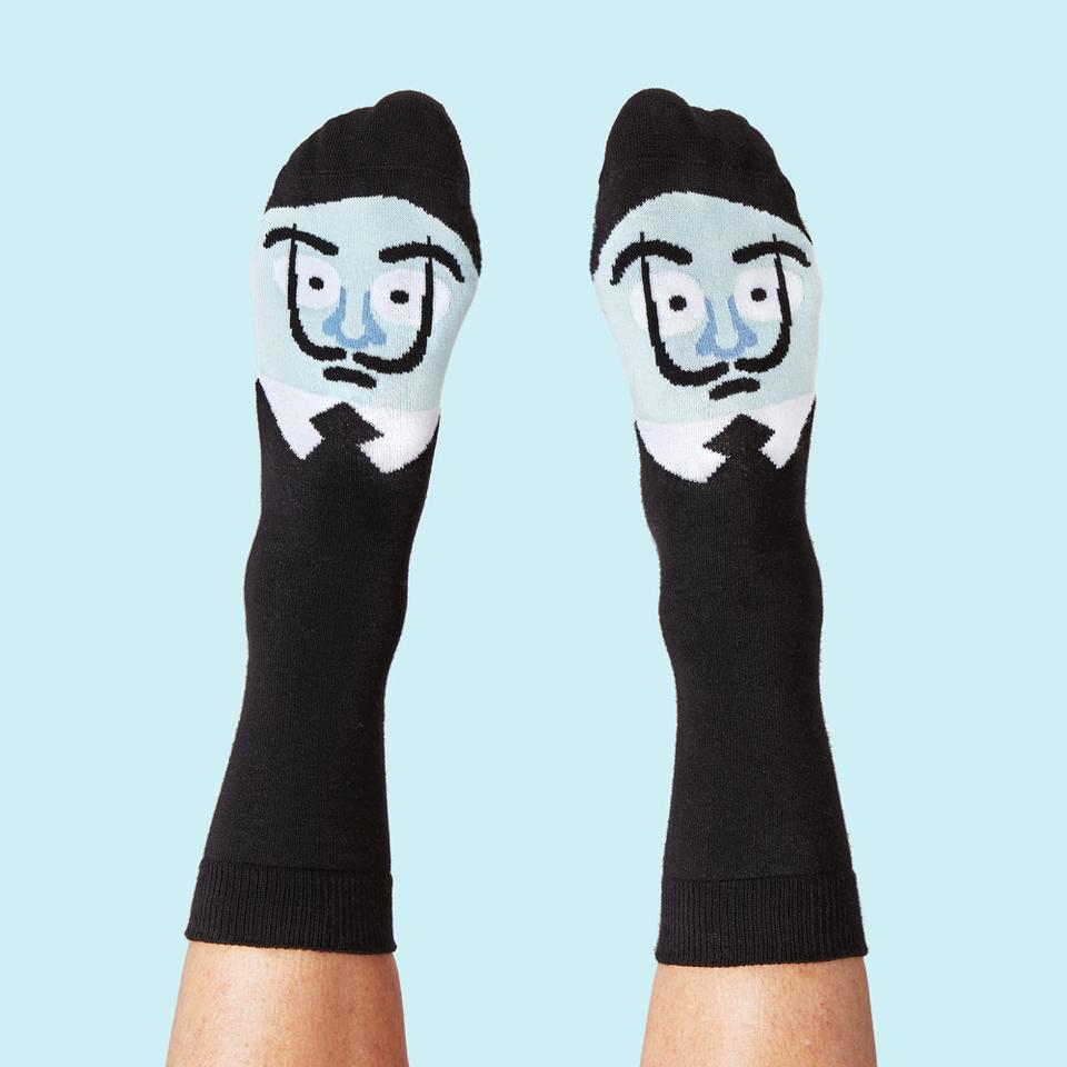 Medium Sole Adore Dali Socks by ChattyFeet